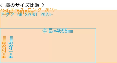 #ハイエース ロング 2019- + アクア GR SPORT 2023-
